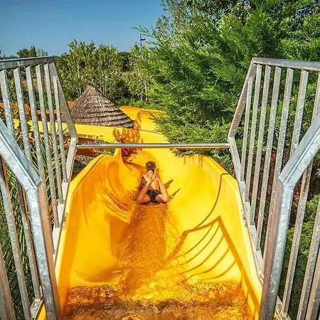 Zecamping 4 étoiles - à 500 M - Parc Aqua - Mh Climatisé Et Plancha Campeggio